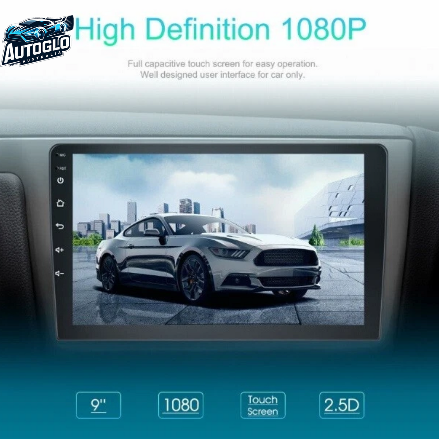 Autoglo Australia 9" CarPlay Android 13.0 BT GPS WiFi Stereo For MAZDA CX 9 (2008 -15) 2GB+32GB