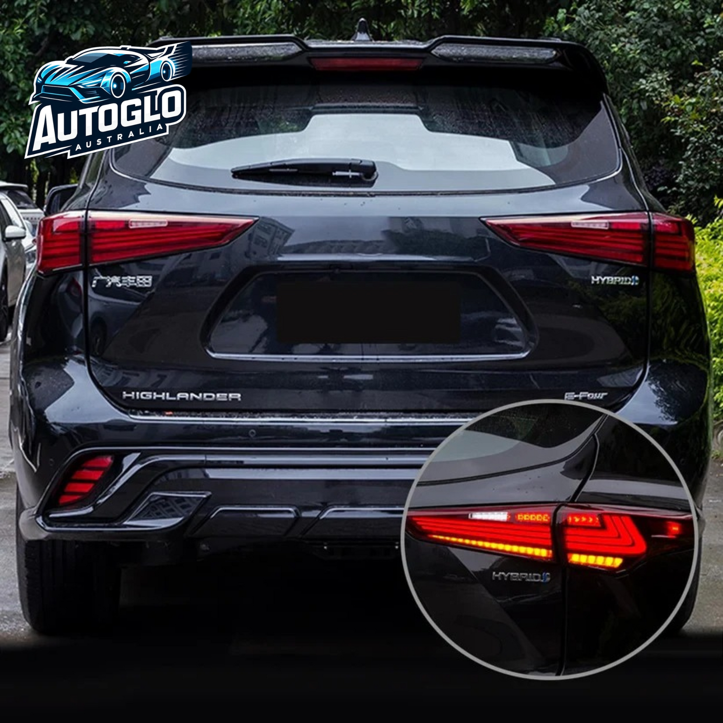 Autoglo Australia 4th Gen For Toyota Highlander 2020-2022 LED Tail Lights