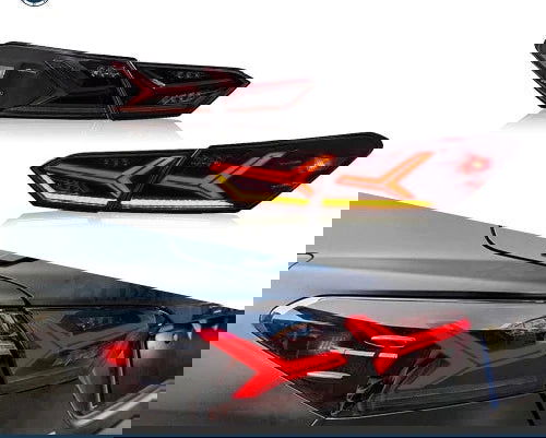 Autoglo Australia Full Led Smoked Taillights for 2018-2023 Toyota Camry - Autoglo Australia