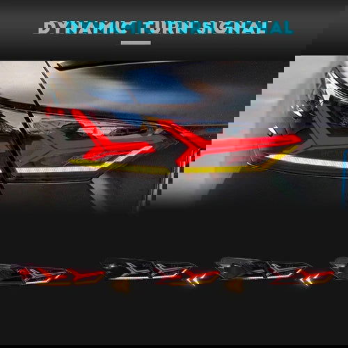 Autoglo Australia Full Led Smoked Taillights for 2018-2023 Toyota Camry - Autoglo Australia