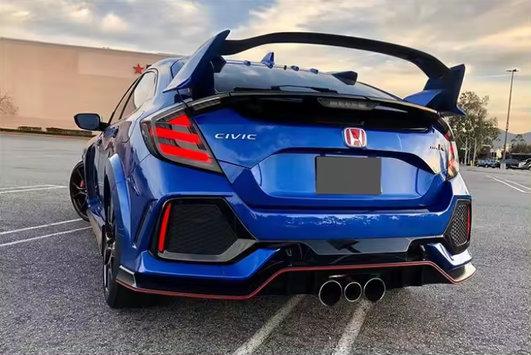 Autoglo Australia Smoked Fully LED Aftermarket Taillights For 2016-2021 Honda Civic Hatchback V1 - Autoglo Australia