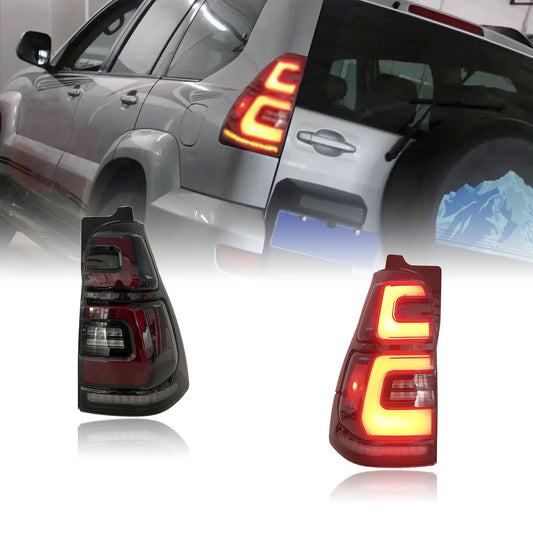 Autoglo Australia Smoked Taillights for 2003-2009 Toyota Prado - Autoglo Australia