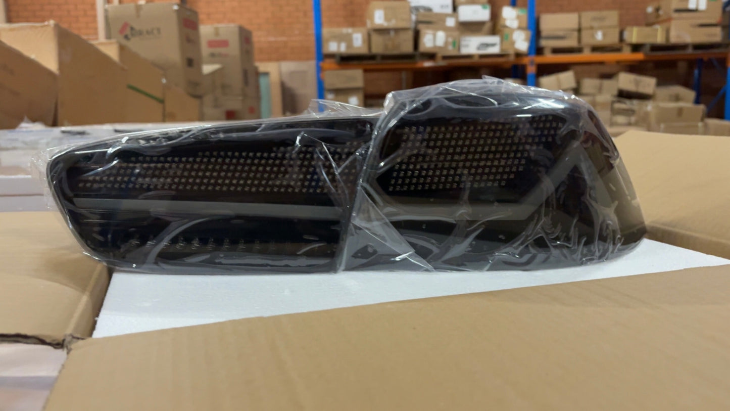 Autoglo Australia RGB LED Taillights for Mitsubishi Lancer Sedan (2007–2018) – Digital Sequential Rear Lights