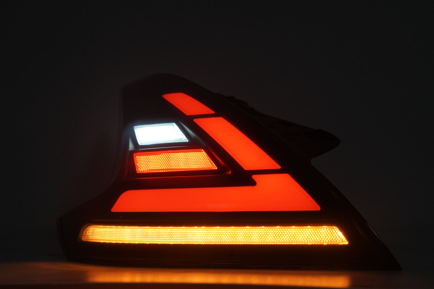 LED Clear Lens Tail Lights for Nissan 370Z (2008-Present) | Autoglo Australia