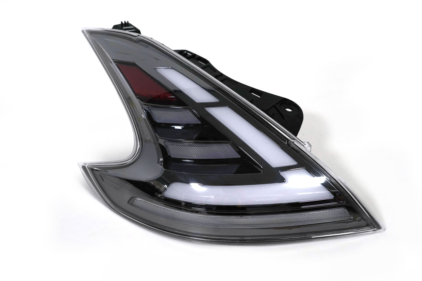 LED Clear Lens Tail Lights for Nissan 370Z (2008-Present) | Autoglo Australia