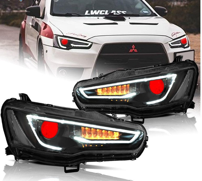 Mitsubishi Headlights and Tail Lights