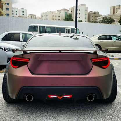 VLAND LED Sequential Red Taillights For 2012 2013-2020 Toyota 86 / Subaru BRZ