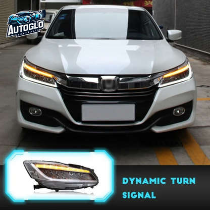 Autoglo Australia LED Headlights For 2013-2017 Honda Accord 9/9.5th