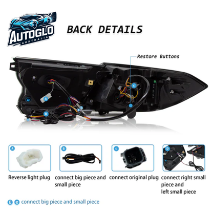 Autoglo Australia Honda Accord 2018-2022 RGB Digital Tail Lights