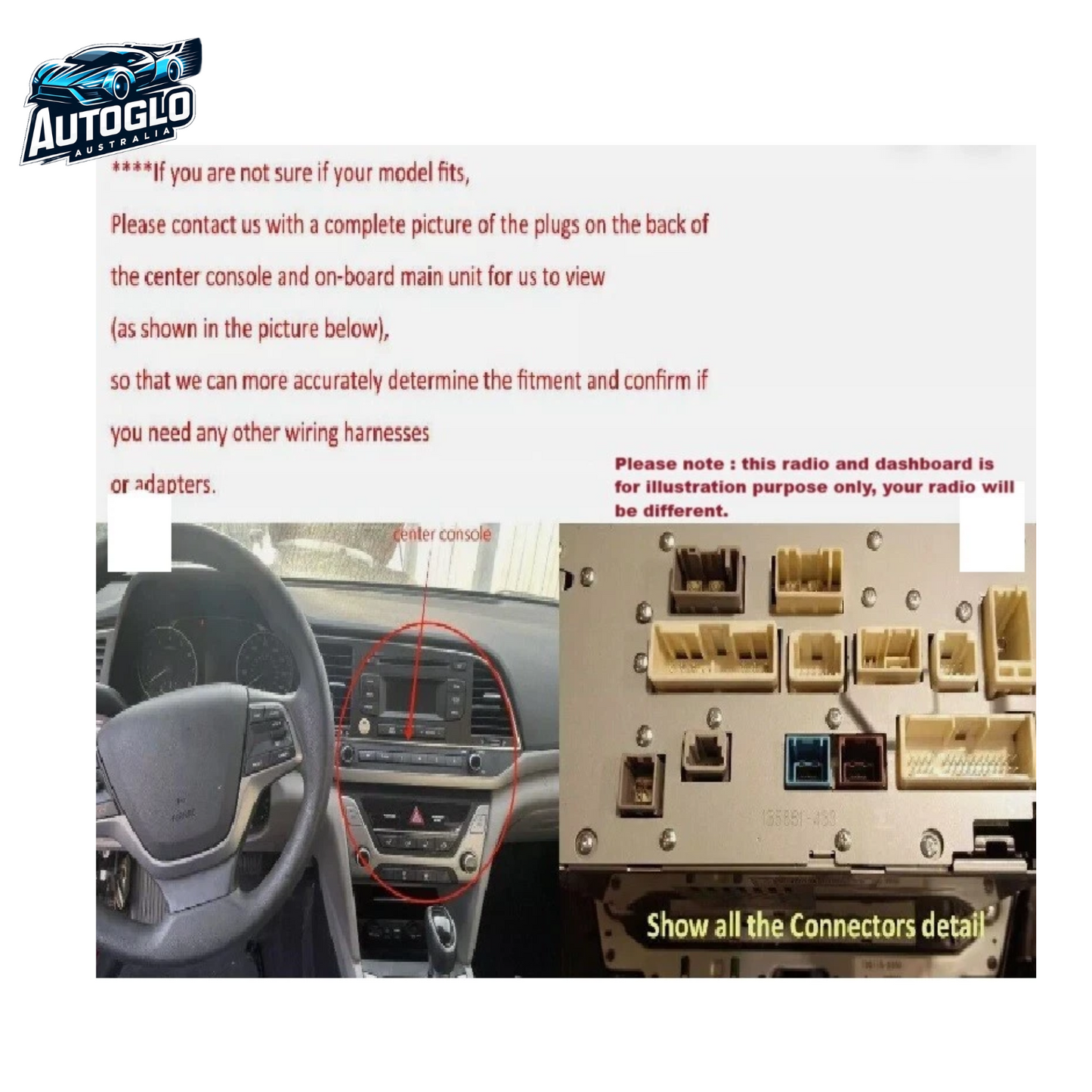 Autoglo Australia 9" (2G+32G) GPS BT WiFi CARPLAY ANDROID Stereo Benz ML & GL Class (2010-17)