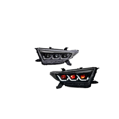 Autoglo Australia 2011-2013 Toyota Highlander LED Headlights Demon eyes