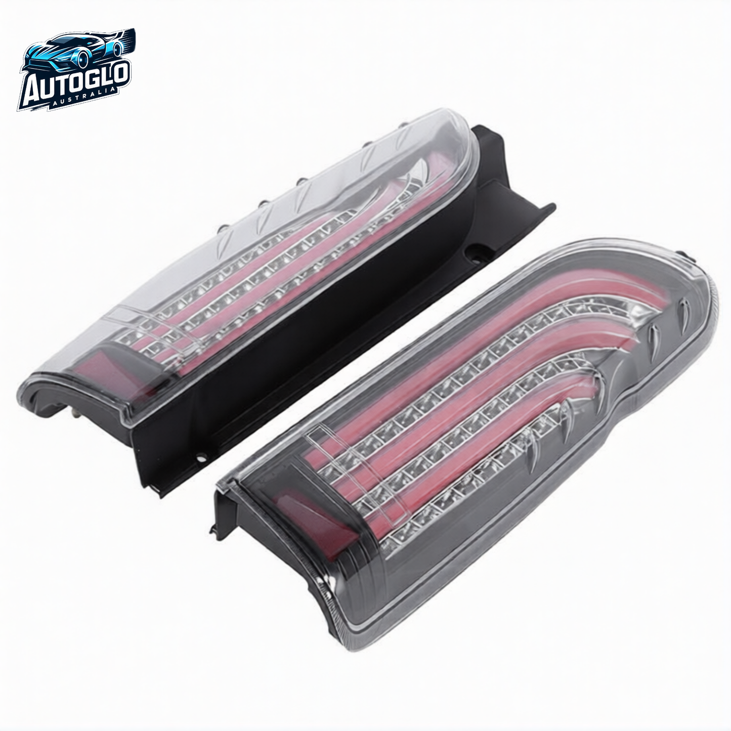 Autoglo Australia Toyota Hiace 2005–2018 LED Tail Lights Dynamic Turn Signal Assembly