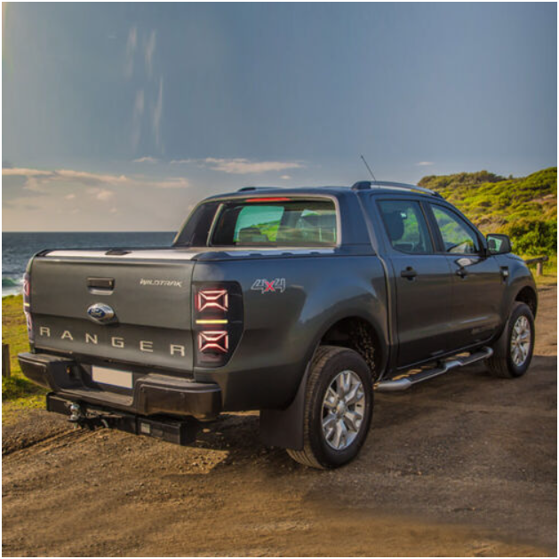 VLAND Clear Lens LED Tail Lights For Ford Ranger 2012-2018 W/Sequential Signal