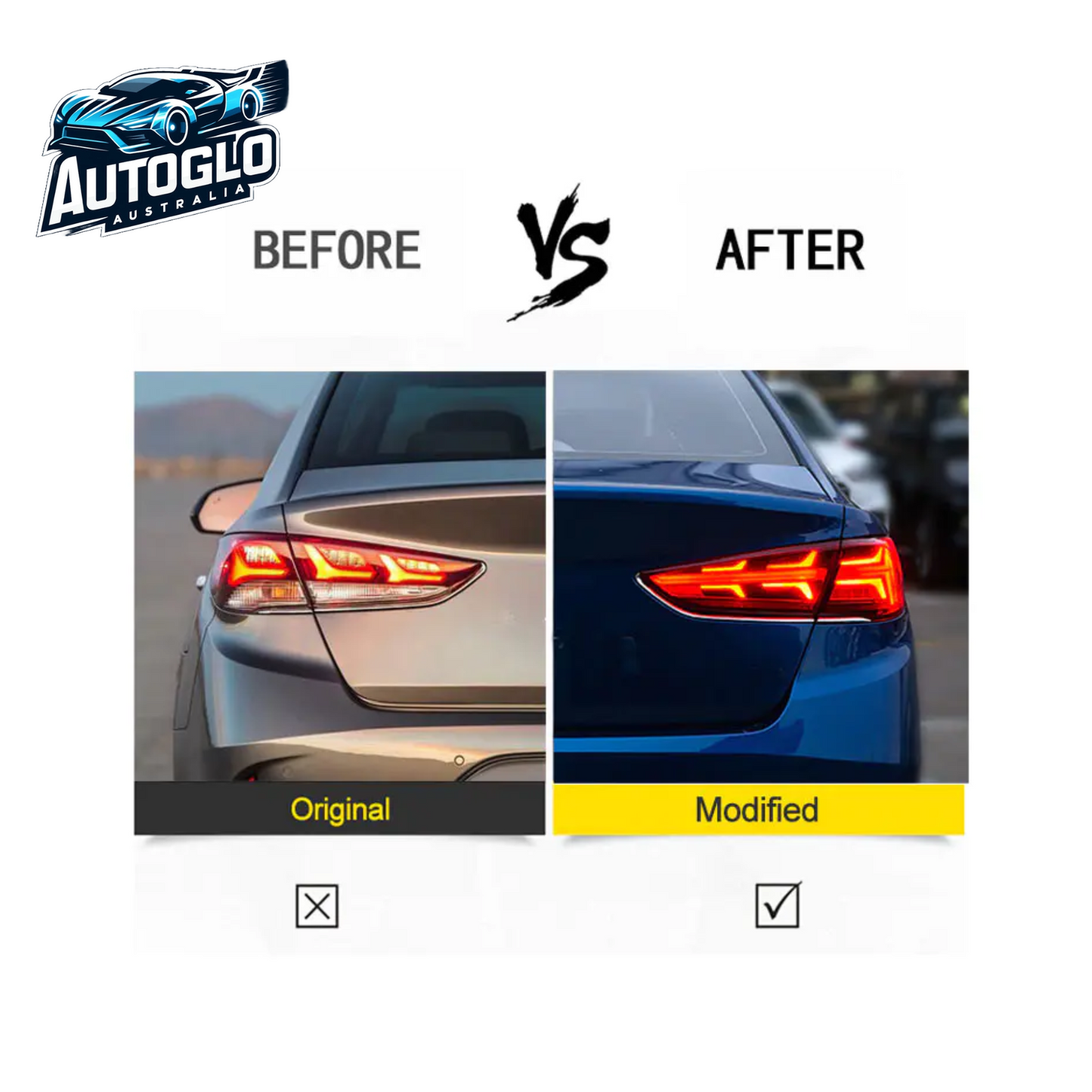 Led Taillights for 2017 2018 2019  Hyundai Sonata