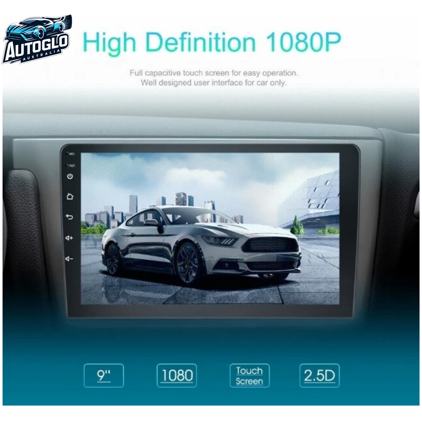 Autoglo Australia 9" CarPlay Android 13.0 BT GPS WiFi Stereo For MAZDA CX 7 (2008 -15) BOSE AMP