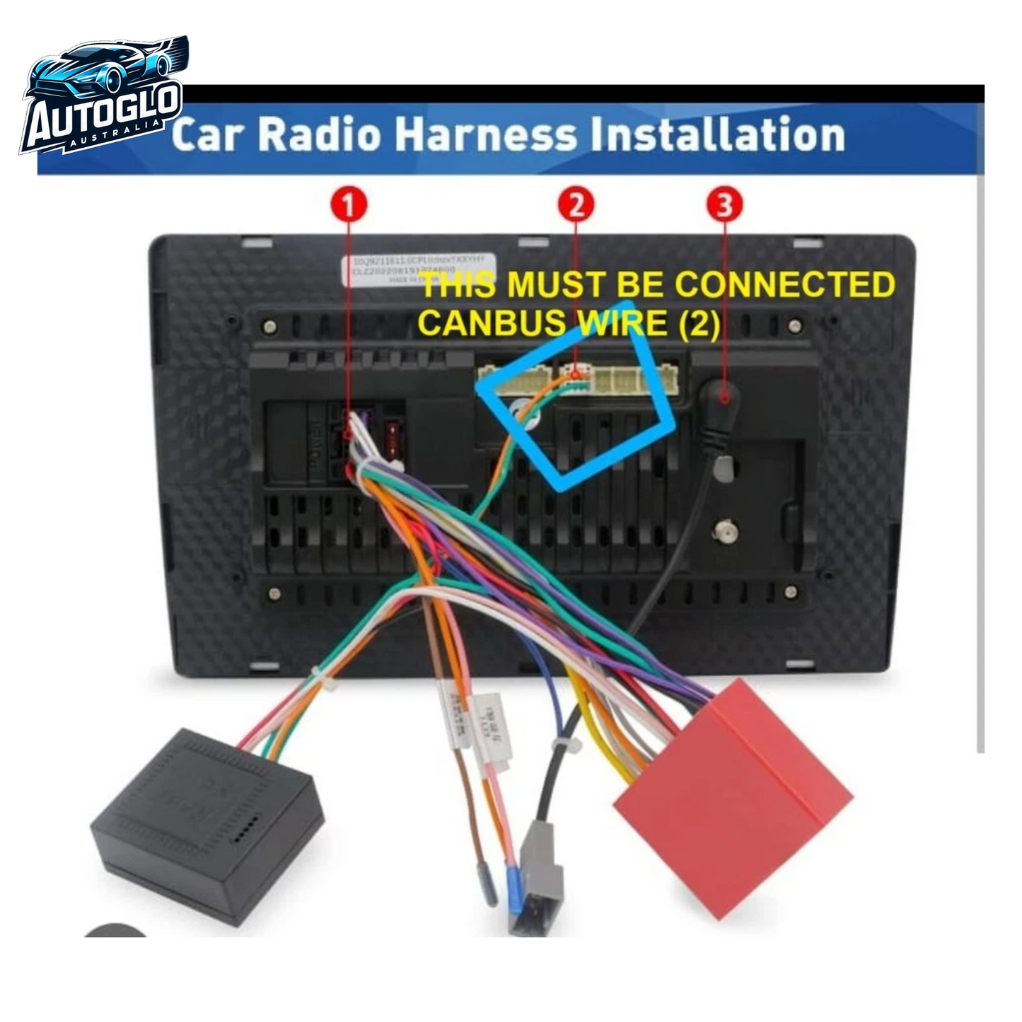 Autoglo Australia 9" Carplay Android GPS Navi For Hyundai I45 Santafe 2013-17 WiFi + Rev. Camera
