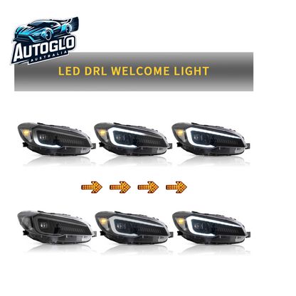 VLAND LED Projector Headlights For Subaru WRX 2015-2020 WRX STI 2015-2021