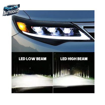 Autoglo Australia LED Headlights For Toyota Camry 2012-2014 DRL Start UP Animation