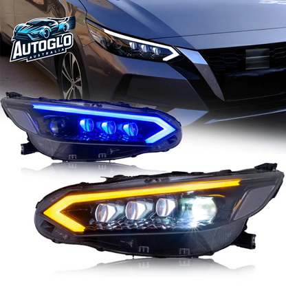 Autoglo Australia Brand New LED Headlights for  Nissan Pulsar 2020 2021 2022