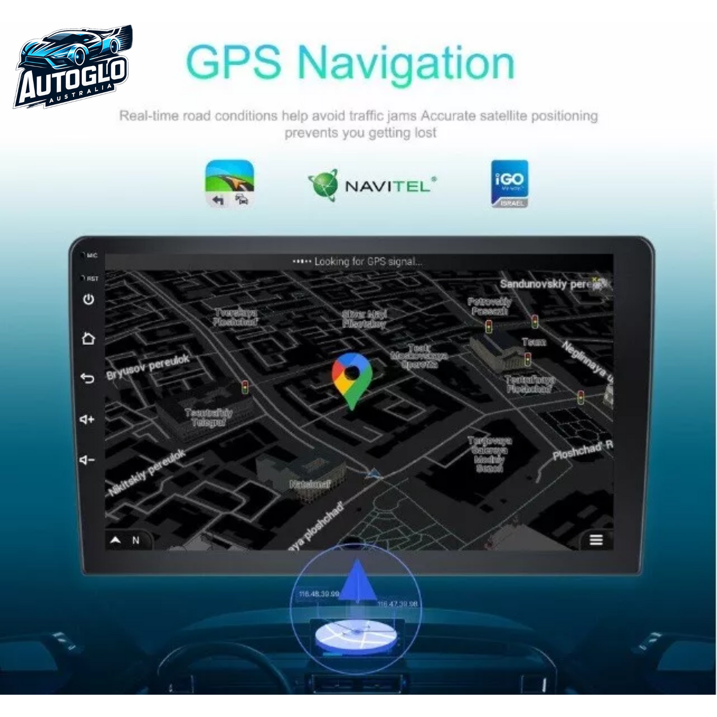 Autoglo Australia 10" Android Carplay BT GPS 32G Stereo for NISSAN QASHQAI 2 X-Trail 3 (2013-17)
