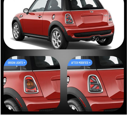 LED Tail Lights For 2007-2013 BMW Mini Cooper R55 R56 R57 w/Start-UP Animation