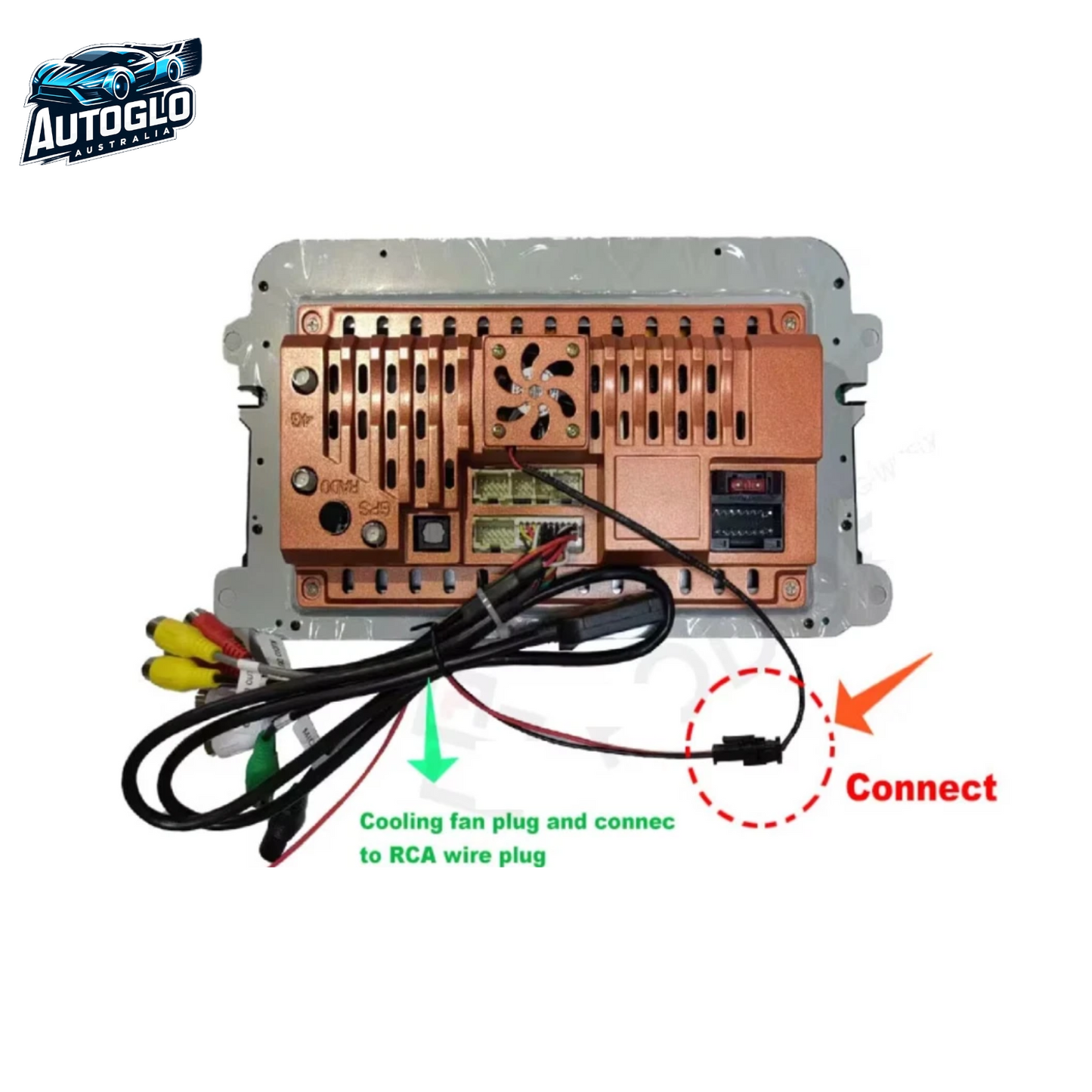 Autoglo Australia 9" (2G+32G) GPS BT CARPLAY ANDROID Stereo For Kia Cerato LD AUTO AC (2005-06)