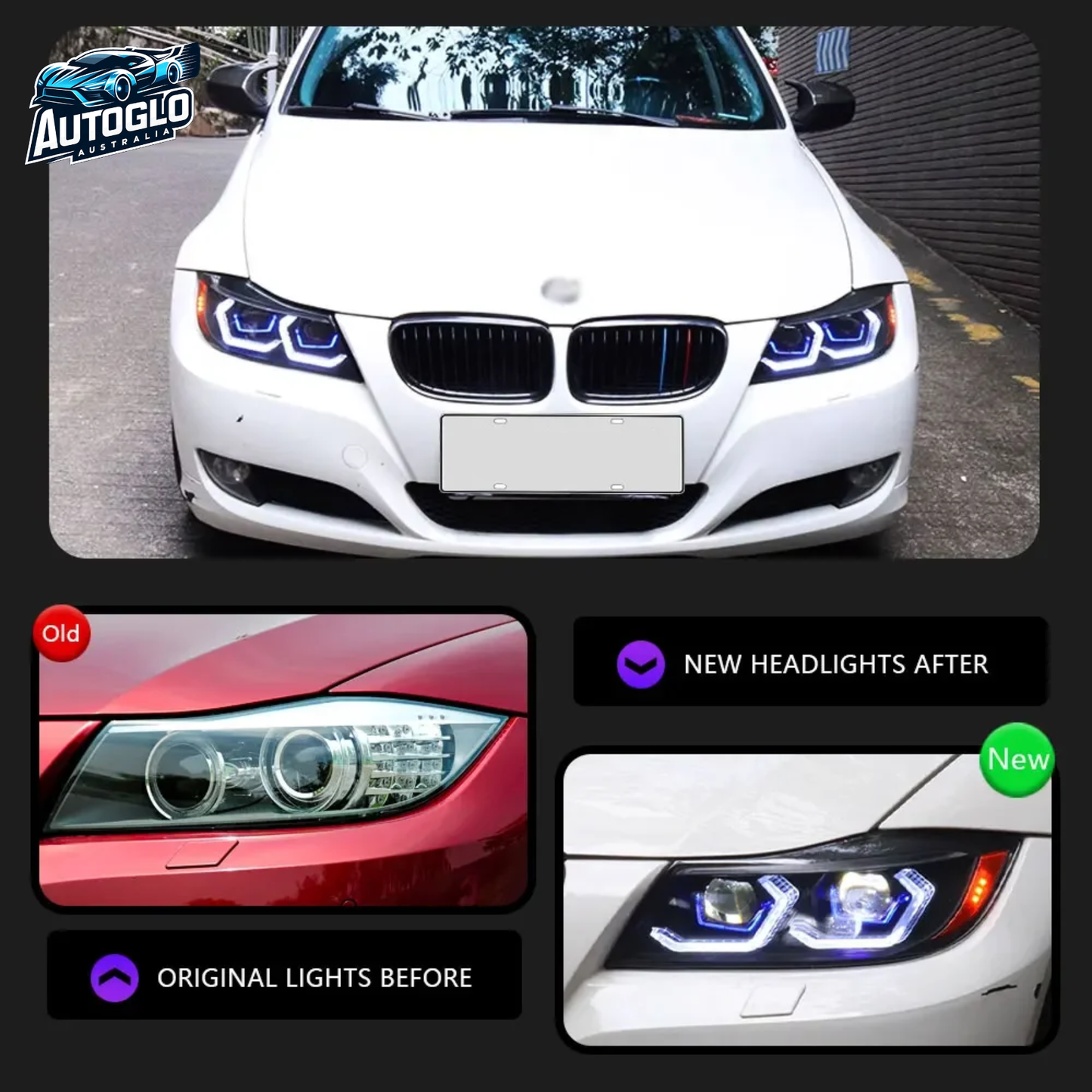 Autoglo Australia BMW 3 Series E90 Headlamp 2005–2012
