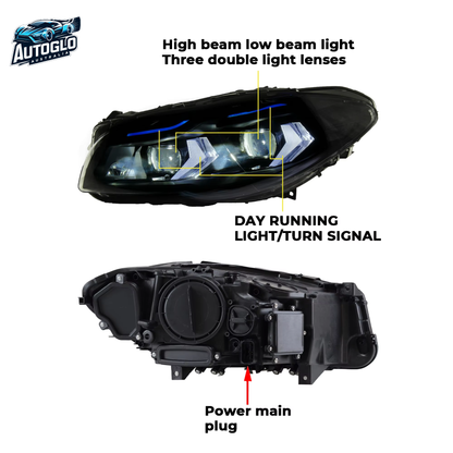 Autoglo Australia Headlamp for BMW 5 Series 2011–2017