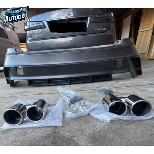 Rear Bumper Conversion Kit for Lexus IS250 2005–2012 | Autoglo Australia|