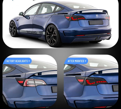 VLAND LED Tail Lights For 2017-2022 Tesla Model 3 & Y with Start-up Animation