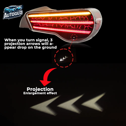 Autoglo Australia Toyota GT86 / Subaru BRZ 2012–2020 LED Tail Lights
