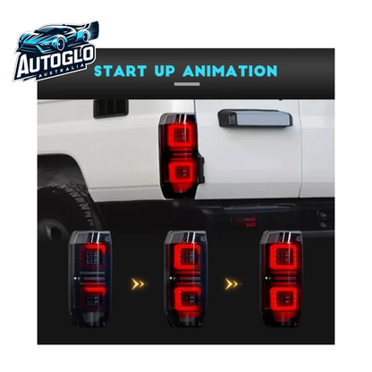 Autoglo Australia Full LED 1984-2021 Tail Lights For Toyota Land Cruiser
