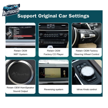 Autoglo Australia BMWBMW 1/2 Series F20 NBT 12.3" XL FHD Carplay Android BT GPS 4G Auto Stereo (NBT)