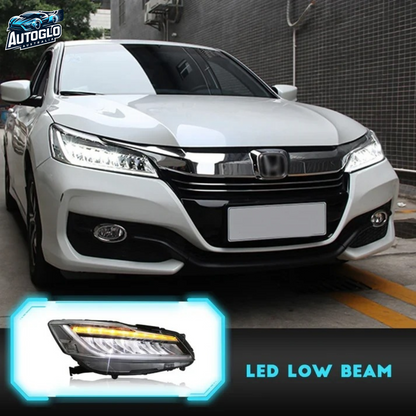 Autoglo Australia LED Headlights For 2013-2017 Honda Accord 9/9.5th