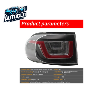 VLAND LED Tail Lights For Toyota FJ Land Cruiser 2007-2017