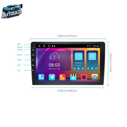 Autoglo Australia 9" (2GB+32G) Android Carplay BT GPS WiFi Stereo for HONDA JAZZ CITY (2002-08)
