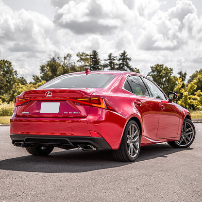 VLAND Red LED Tail Lights 2014-19 Lexus IS250 300h 350F Start Animation w/ sequential Indicators