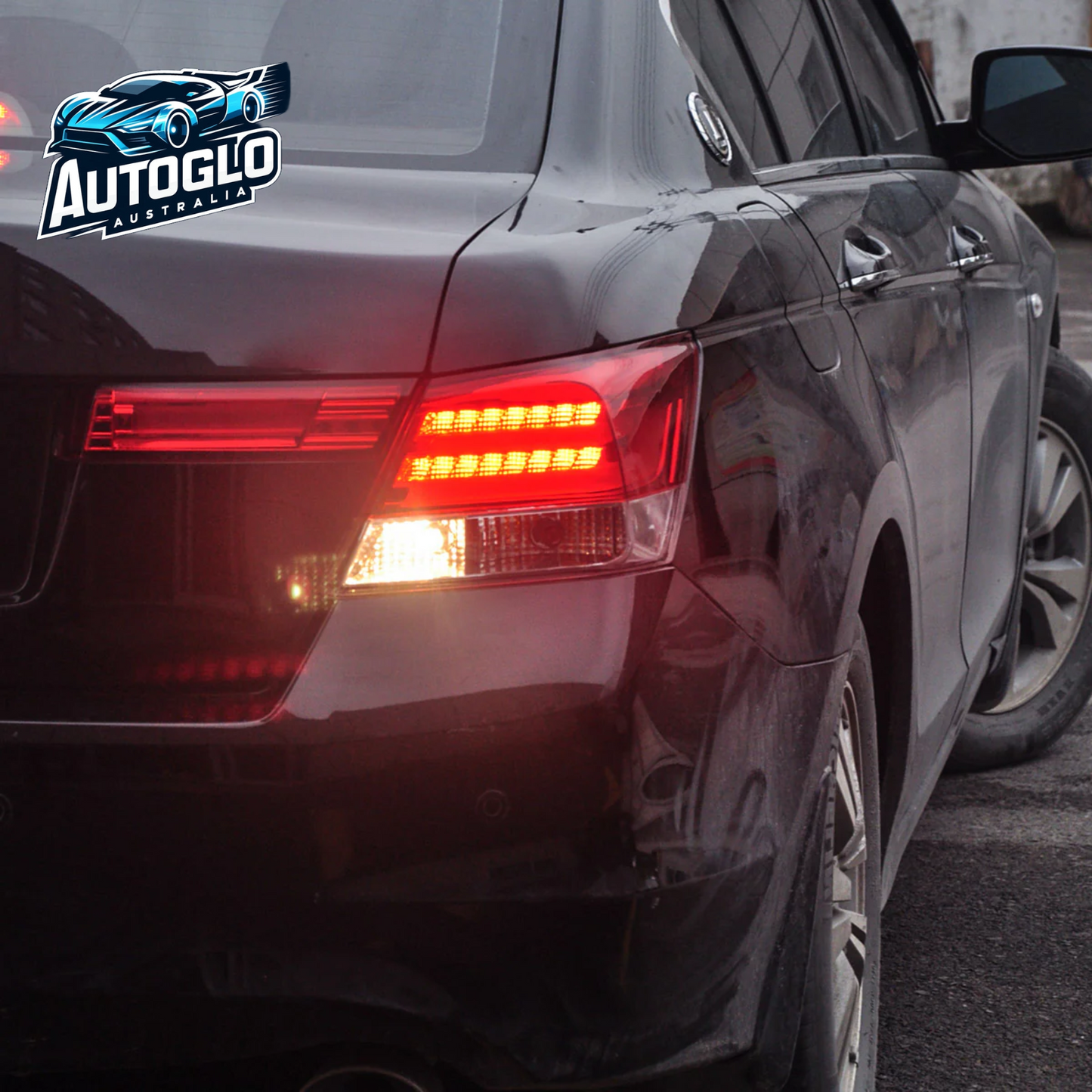 VLAND 4PCS LED Tail Lights For Honda Accord Inspire 8th Gen Sedan 2008-2013(Not For Coupe)