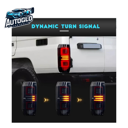 Autoglo Australia Full LED 1984-2021 Tail Lights For Toyota Land Cruiser