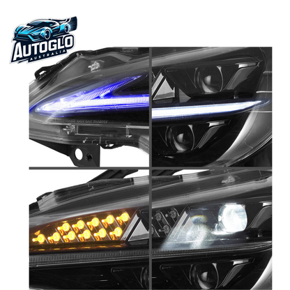 VLAND LED Headlights Blue DRL For 12-21 Toyota 86 Subaru BRZ Projector Headlamps