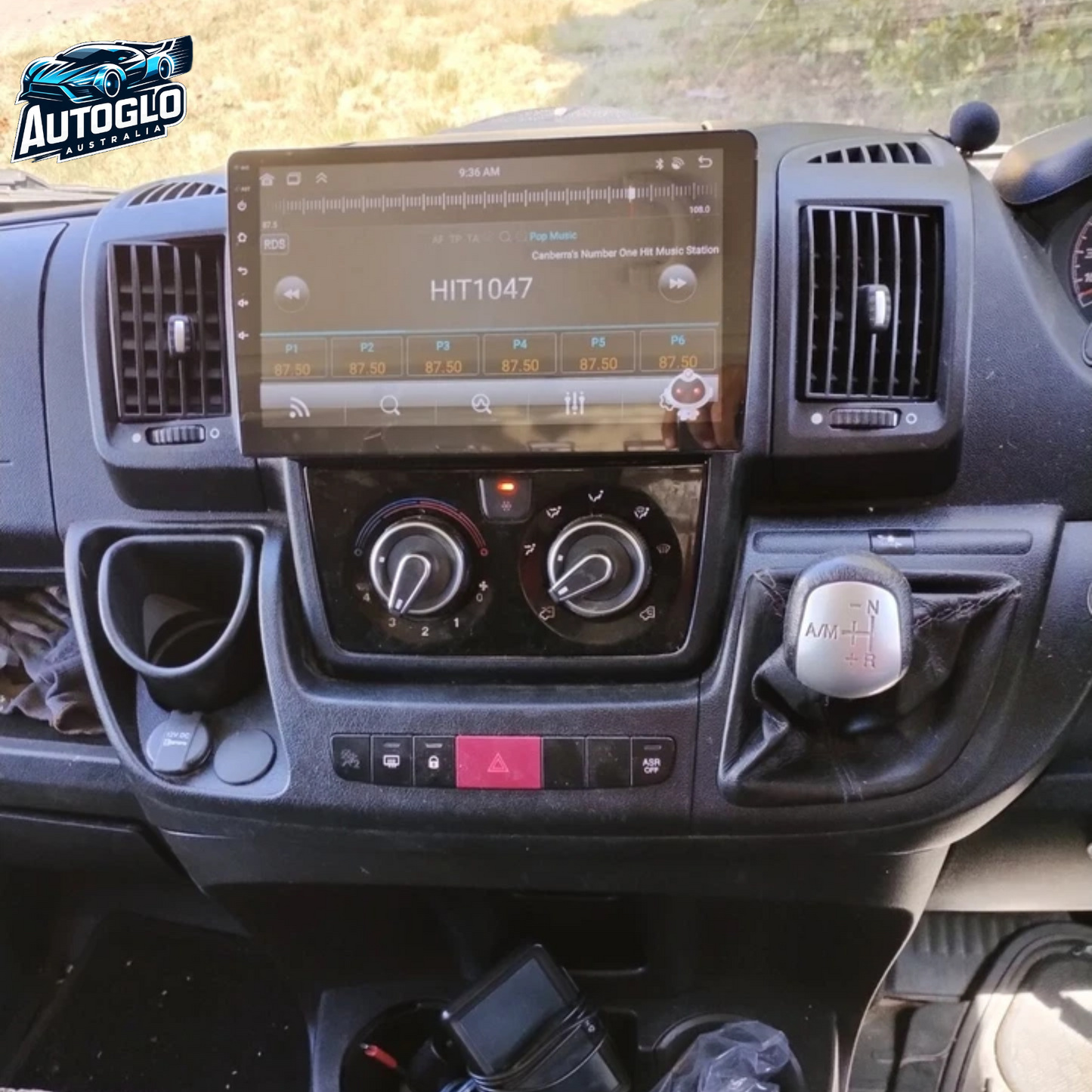 Autoglo Australia 9" Android Carplay BT GPS Stereo FIAT DUCATO PEUGEOT BOXER 2GB+32G (2005+)