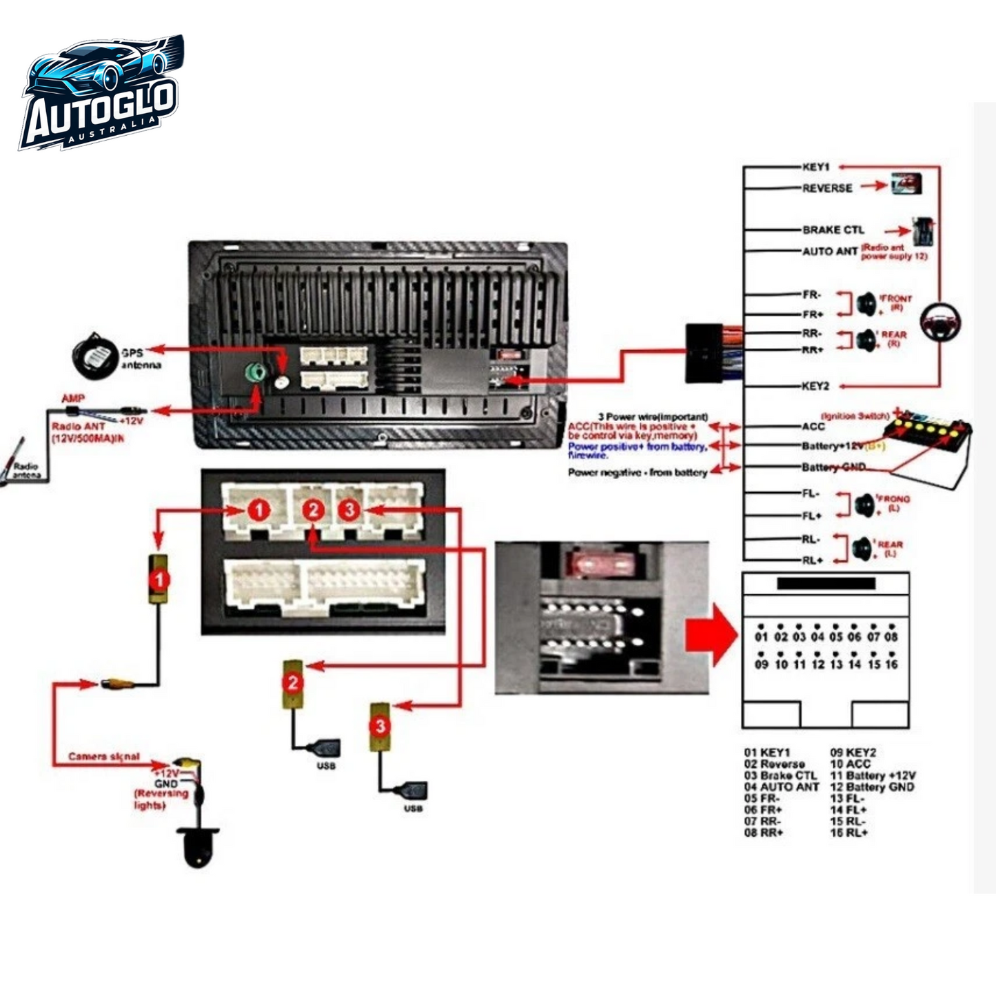 Autoglo Australia 9" Android 13 Carplay GPS BT Stereo for Lexus CT200H LOW (2011-19)