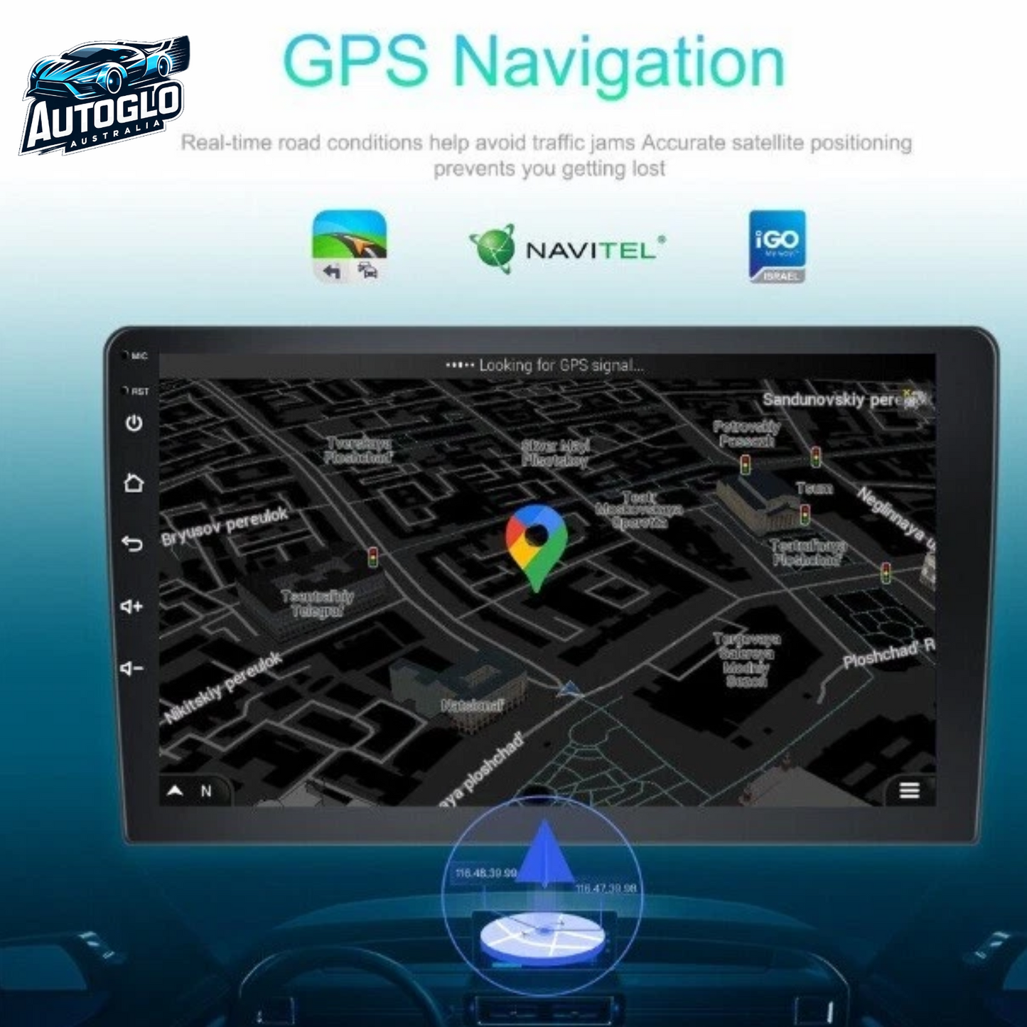 Autoglo Australia 9" (2GB+32G ) Android Carplay BT GPS Stereo for RENAULT MEGANE 2 (2002-09)