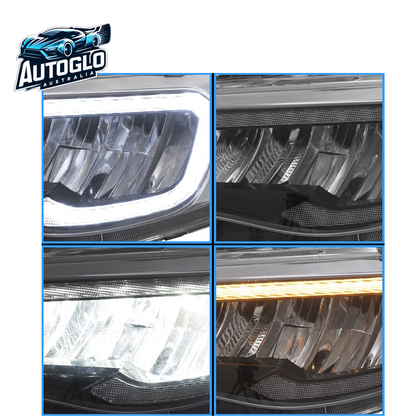 VLAND LED Headlights For Subaru WRX STI 2008-2014 With Animation Breathing DRL