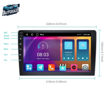 Autoglo Australia 9" (2GB+32G) Android Carplay BT GPS WiFi Stereo for HONDA CIVIC (2000-06)