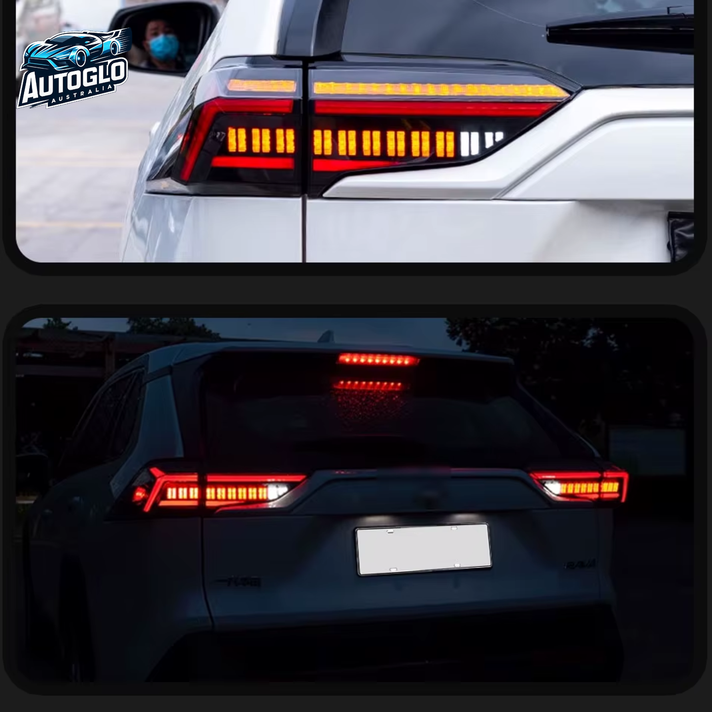 Autoglo Australia Toyota RAV4 2020–2024 LED Tail Lights