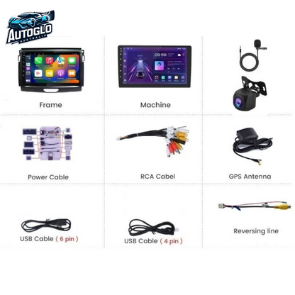 Autoglo Australia 9" (2G+32G) GPS BT WiFi CARPLAY ANDROID Stereo For FORD RANGER C (2015-18)