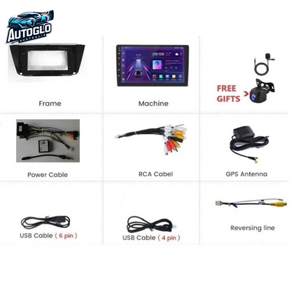 Autoglo Australia 10" (2+32G) CarPlay Android GPS BT WiFi Stereo For VW TIGUAN (2016-22)