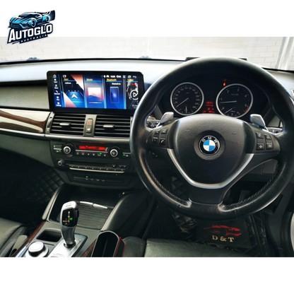 Autoglo Australia BMW X5 F15 X6 F16 12.3" XL FHD Carplay Android BT GPS 4G Auto Stereo (NBT)