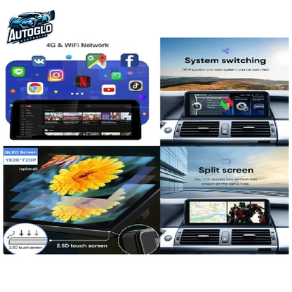 Autoglo Australia 10.25" FHD Carplay Android BT GPS 4G Auto Stereo (NBT only) for BMW 3/4 F Series